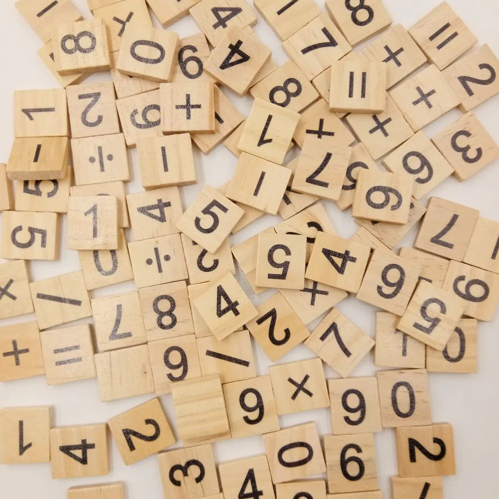Деревянная плитка буквы и цифры для поделок деревянные алфавиты