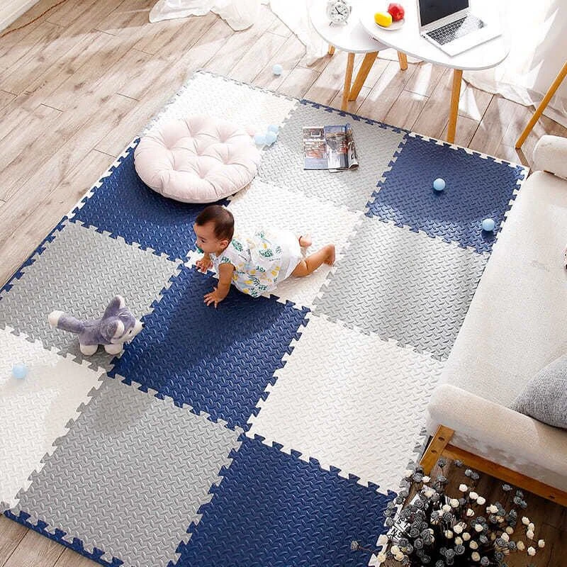 Eva детский пенопластовый зажим игрушки для детей мягкий Spelen игровой коврик волос