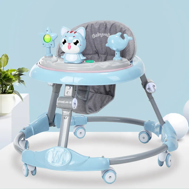 

Child Baby Walker Walkers for kids With Wheels Andador Car Toddler Walker for Children Learning Baby Wallker with Music Balance