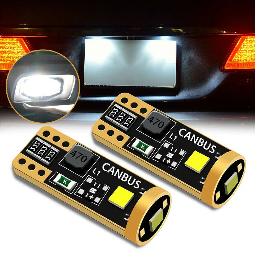 

T10 194 168 W5W Led Bulb Car Interior Light Fit For Toyota Corolla Avensis Yaris Rav4 Auris Hilux Prius Camry Celica C-HR Ipsum