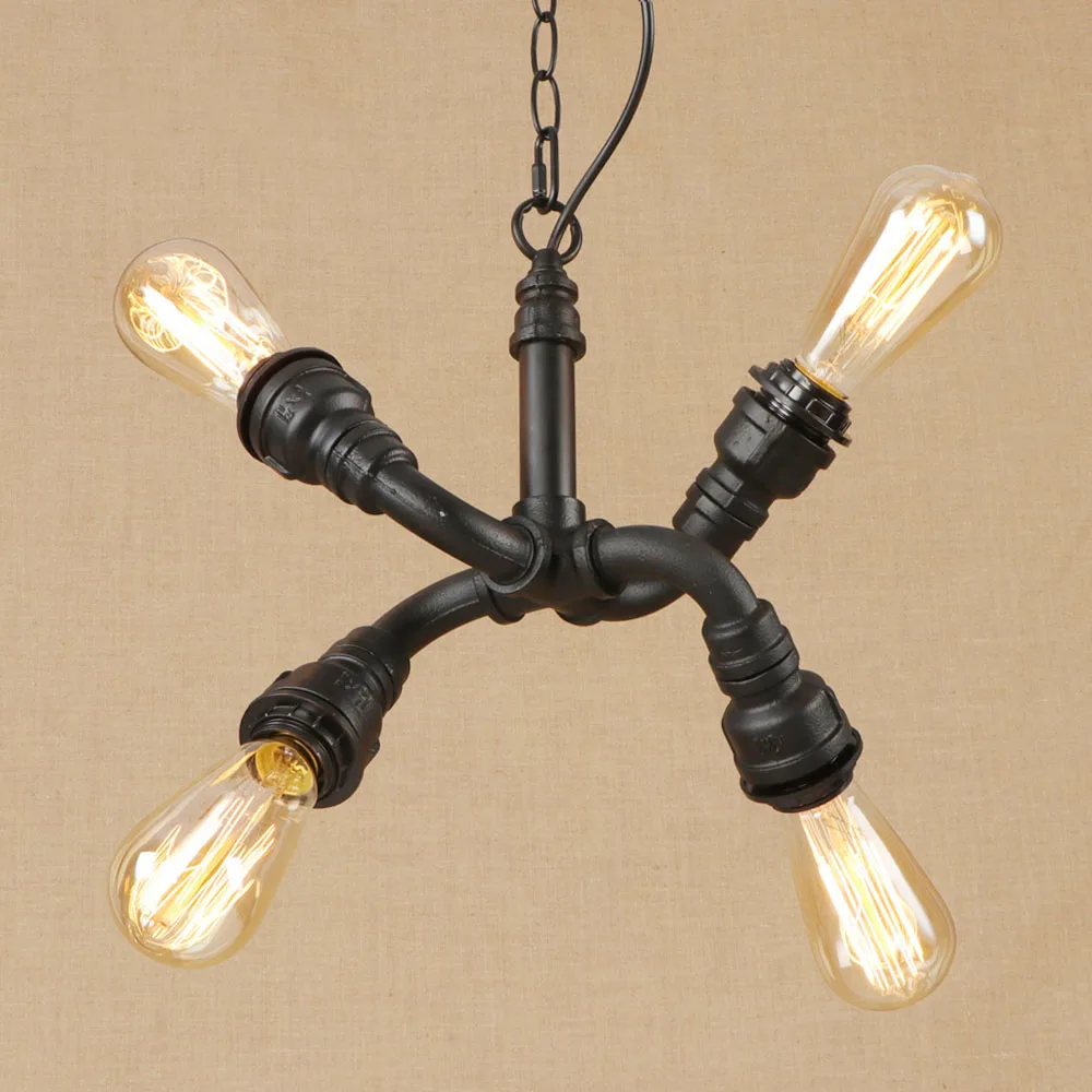 Винтажные классические Серебряные подвесные светильники iorn в американском