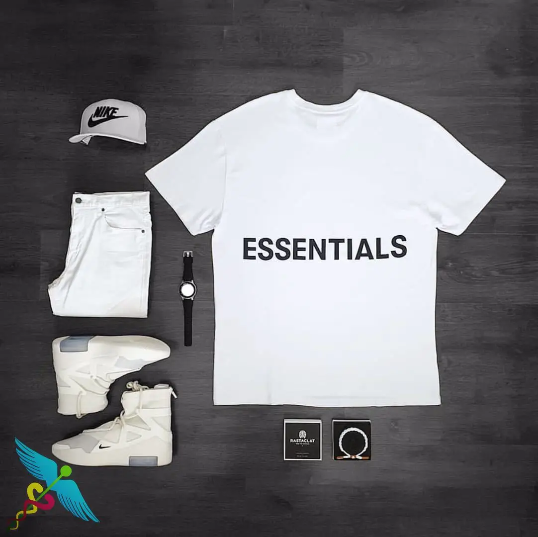 

Essentials T-Shirts Men High Quality Fashion Casual Letter Print Oversized O-Neck Short Couple Clothes Harajuku Graphic TShirt