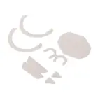 2 компл.упак. Тигр игровой Мышь средства ухода за кожей стоп Мышь коньки hardboot для logitech G502 HERO движущегося со скоростью света женская одежда Беспроводной игровой Мышь белый Мышь скользит кривой