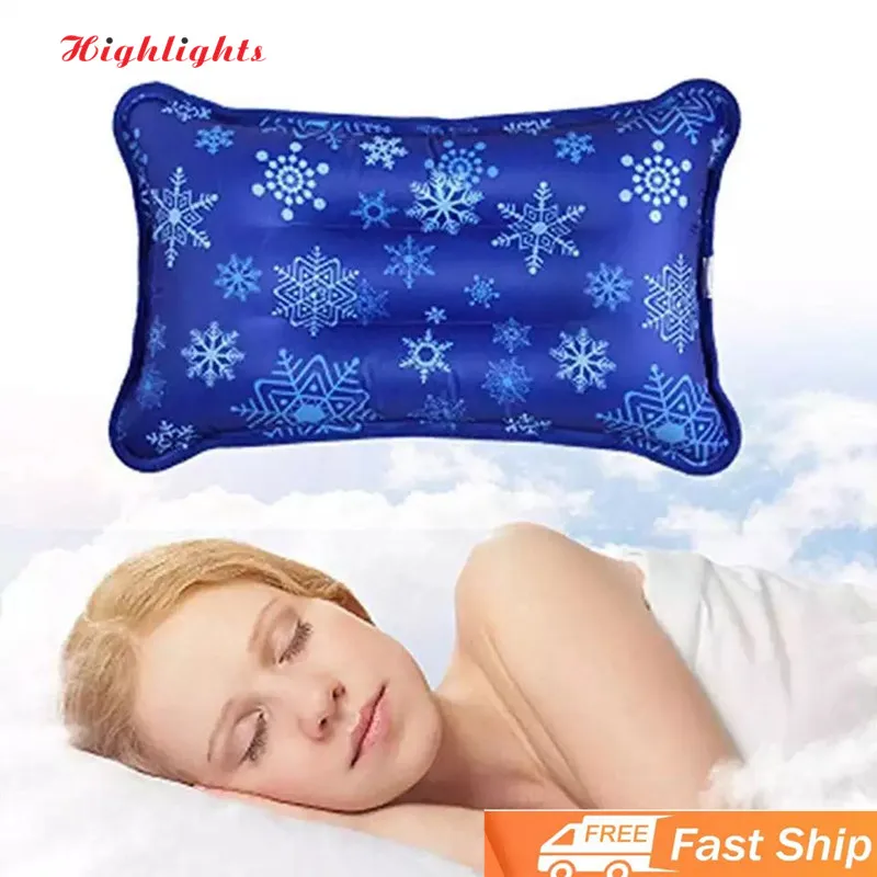 

Охлаждающая охлаждающая Подушка, охлаждающая подкладка, коврик, терапия для сна, расслабление, мышечная терапия, охлаждающая подушка