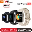 Xiaomi Mi Watch Lite умный Браслет GPS фитнес-трекер сердечного ритма 1,4 дюйма будильник Redmi умные часы