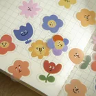 100 шт. милые наклейки для скрапбукинга в виде животных из мультфильмов, наклейки для скрапбукинга