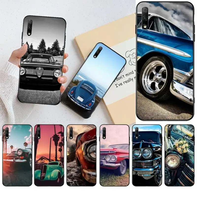 

YJZFDYRM Classic Vintage Old Retro Car Customer Phone Case For Huawei Nova 6se 7 7pro 7se honor 7A 8A 7C Prime2019