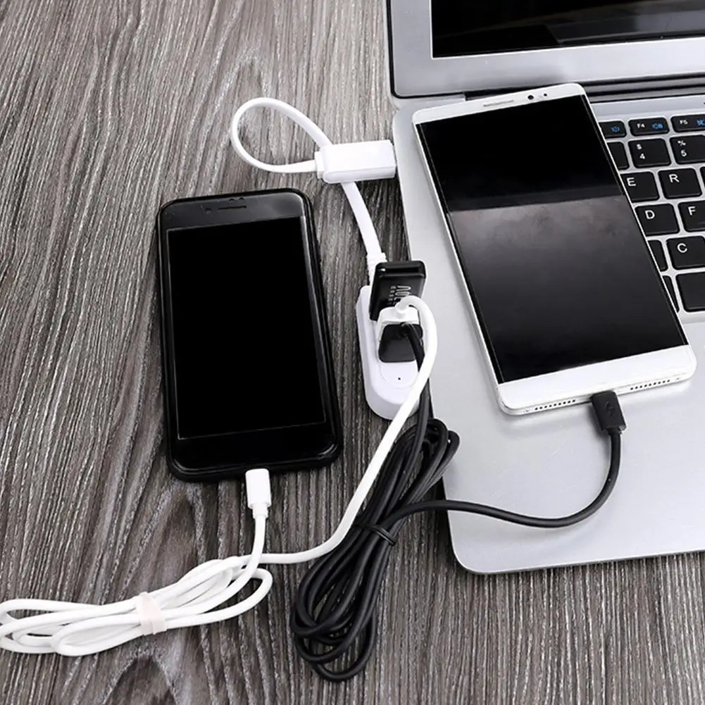 

3 Port Multi USB2.0 Hub Splitter Converter Externe Verlengkabel 30Cm/120Cm Splitter Voor Pc Laptop Computer Accessoires