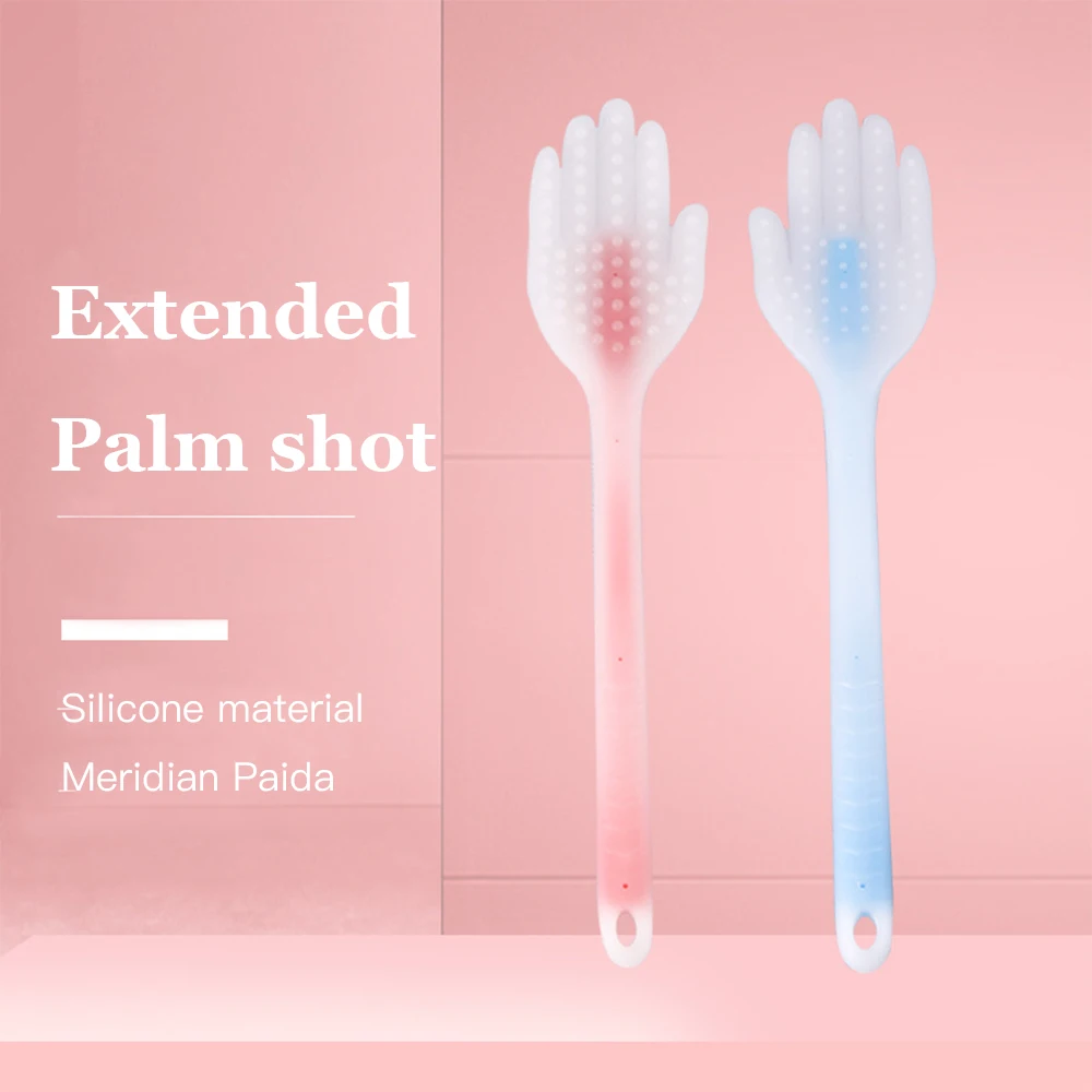 

Silicone Back Knock Massager Telescopic Itch Relieve Fatigue Back Shoulder Leg Body Massage Acupressure Trigger Point Massage
