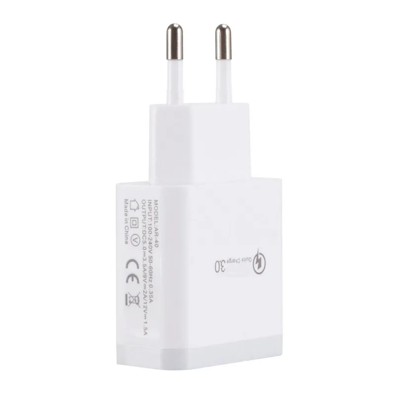 Настенный адаптер для быстрой зарядки Магнитный зарядный кабель Micro usb Samsung A10 J7