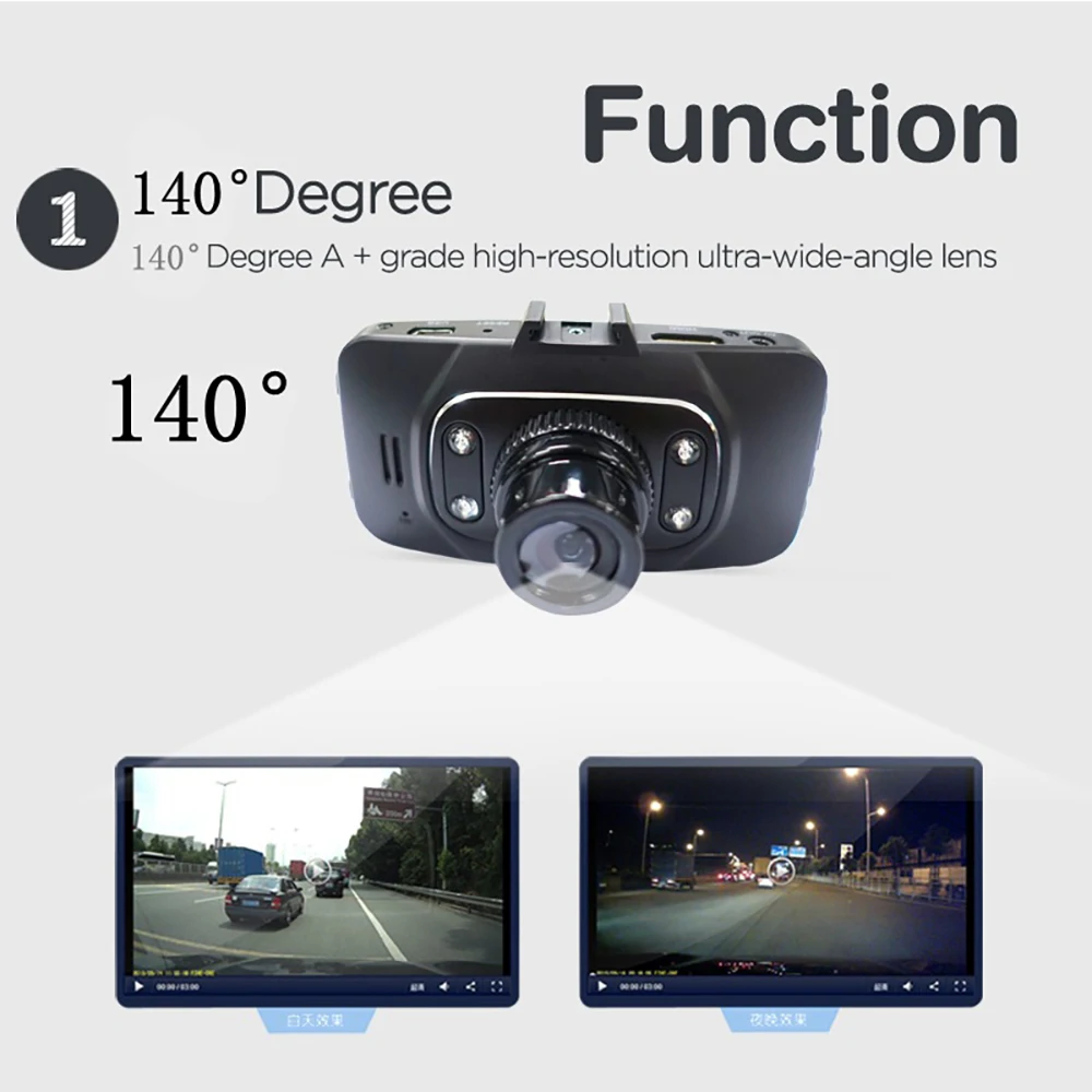 hidden car dvr 1080p full hd dash cam vehicle camera video recorder registrar car parking monitor motion detector auto camcorder free global shipping