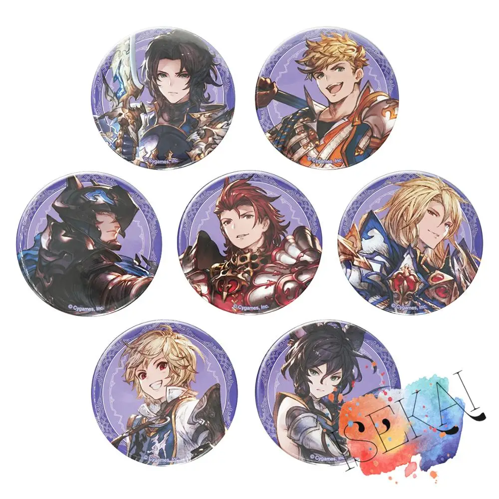 Гранблу Фэнтези значок Аниме игра Ланцелот Ван сиэфрид Артур Мордред агловал