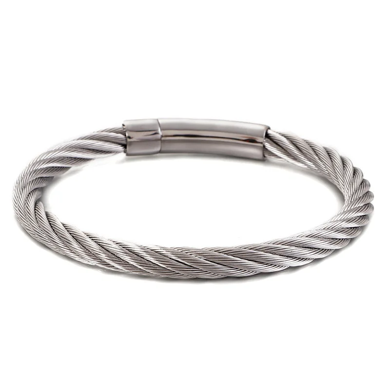 

Men's Bracelets 2021 Trend Hand Chain Gothic Style Man Hard Bangles Jewellery Accessories Punk Party Men Bracelet Jewelry