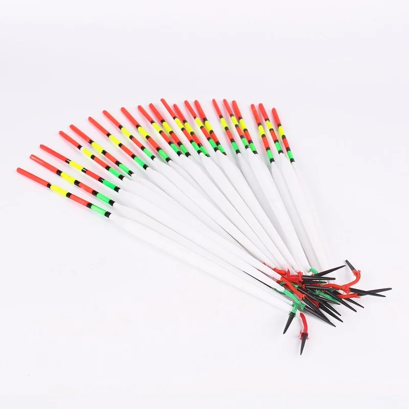 

Japan Suit Slip Drift Floats Fishing Accessories Tackle 5Pcs/Lot Plastic Float Tools Lake Light Stick Peche Vertical Buoy Float