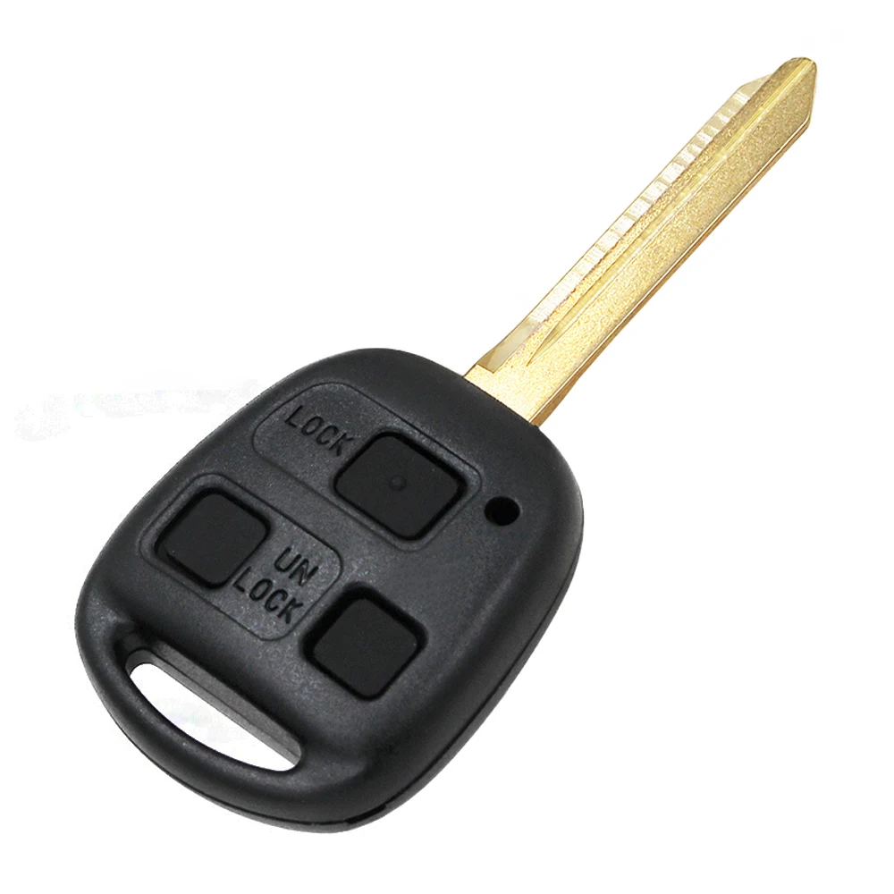 2/3 кнопки TOY41/TOY43/TOY47 Сменный Чехол для Toyota Yaris Hiace Corolla Avensis Camry