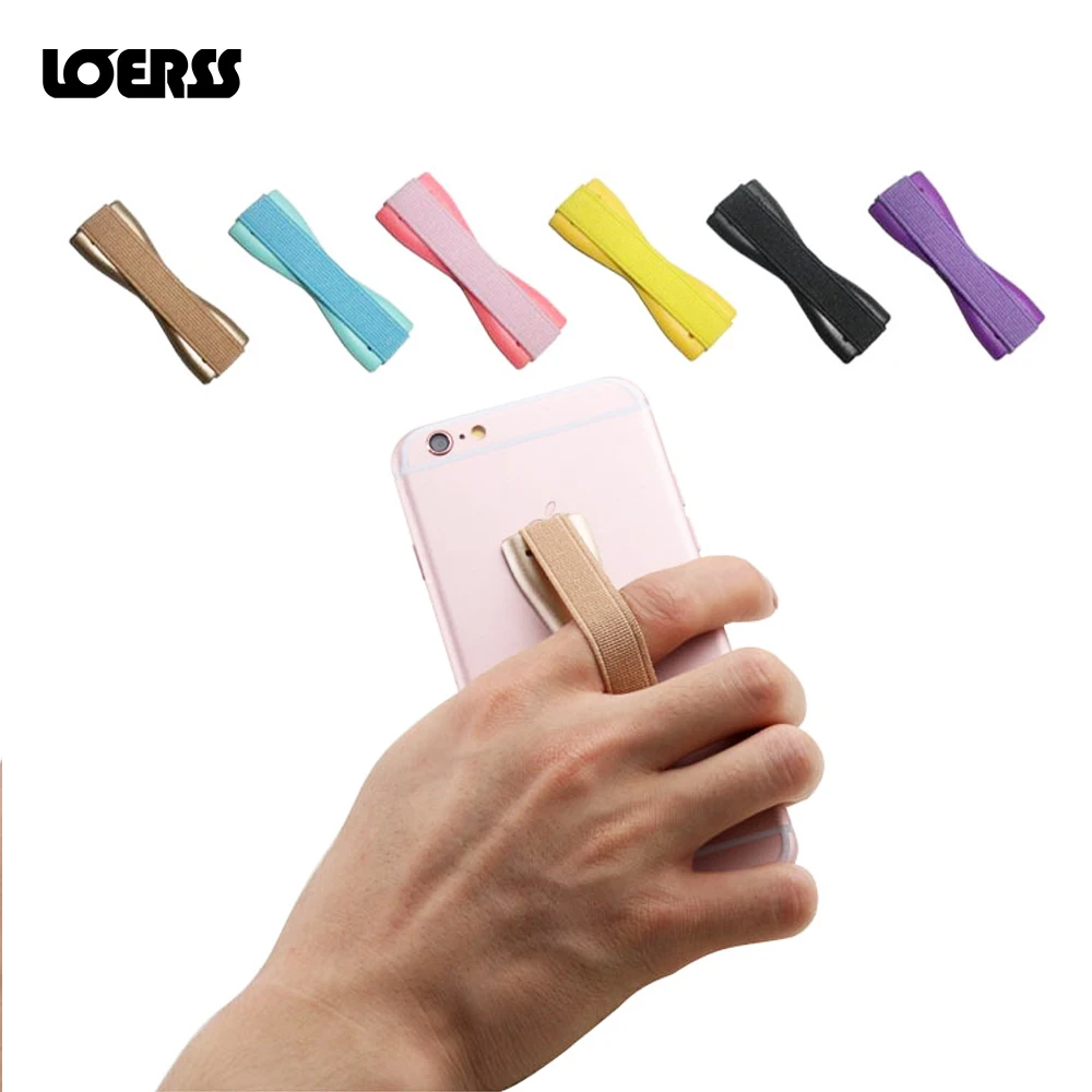 Универсальный нескользящий ремень LOERSS для одной руки с эластичным ремешком