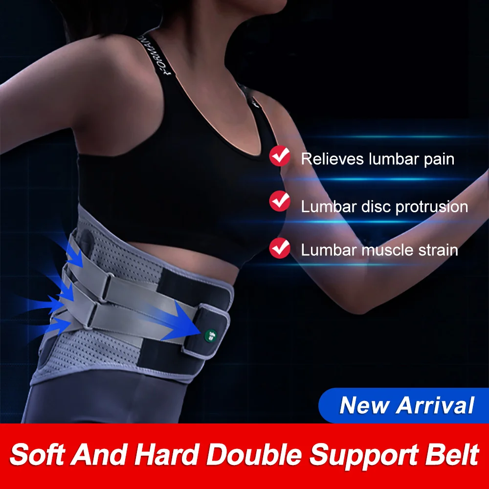 

Cofoe Medical Belt Lumbar Support Belt Lumbar Disc Herniation Relieve Waist Pain and Waist Posture Fixed Correction For Adults
