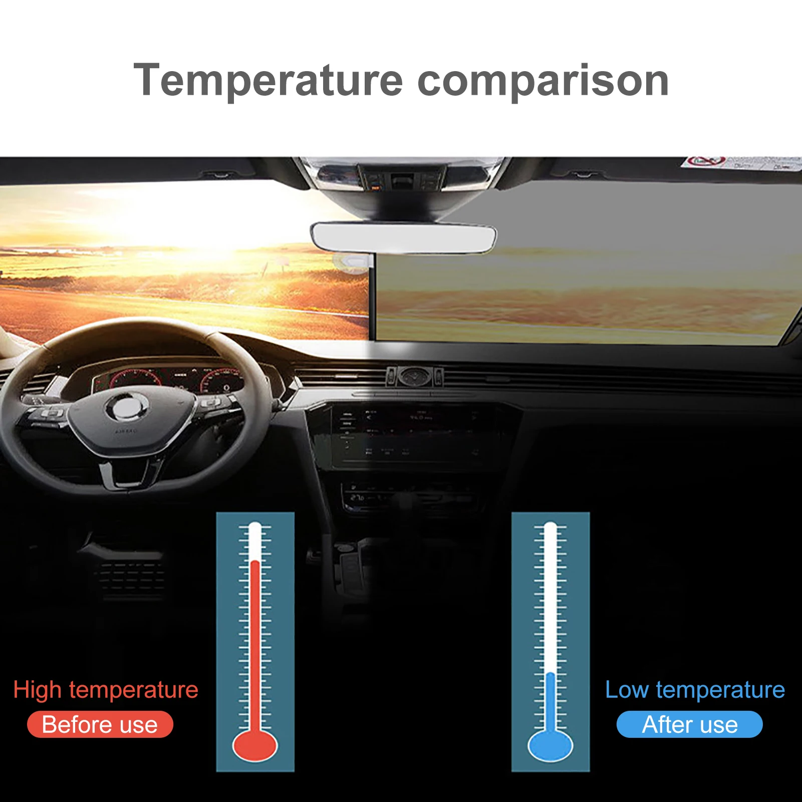 Автомобильные солнцезащитные шторы выдвижные летние автомобильные на лобовое