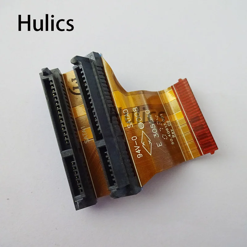 

Hulics Original FOR DELL XPS M1730 Notebook CN-0YT963 0YT963 YT963 50.4Q613.001 Dual SATA Hard Disk Drive HDD Cable Adapter