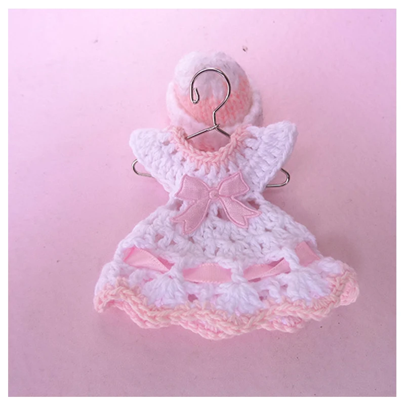 Кукольная одежда BJD кукольный свитер платье с шапкой для obitsu 11 глиняная кукла