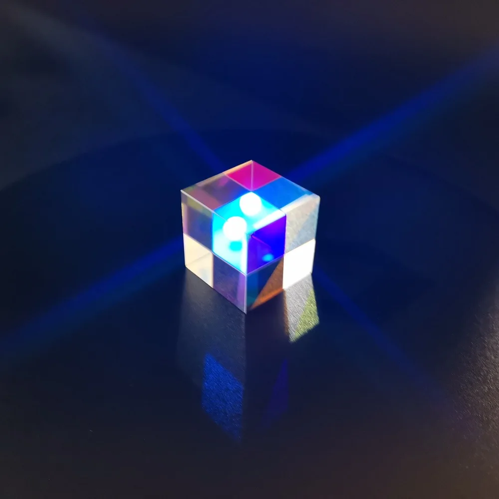 2 шт. креативные подарки светильник кубическая Призма цвет Шестигранная Радуга