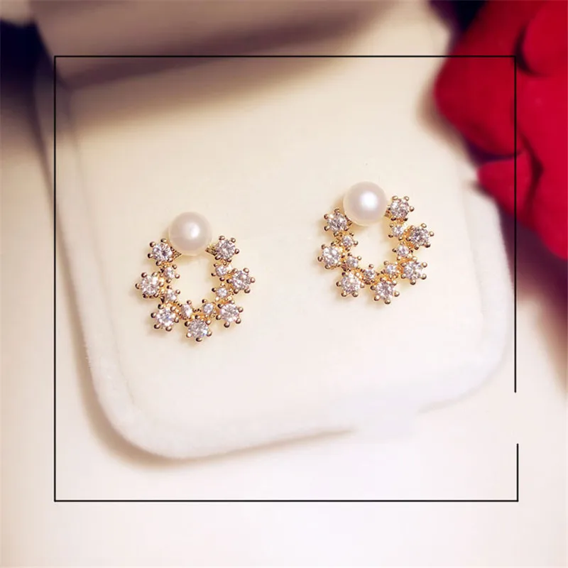 

Женские серьги-гвоздики с искусственным жемчугом, 925 иголок