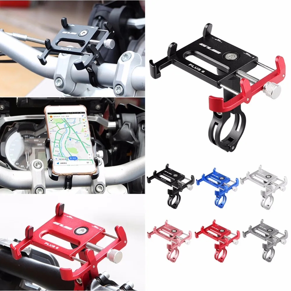 

GUB Plus 6 Bicycle Handlebar Holder Aluminum Alloy Bike Phone Holder Bicycle Motorcycle Bracket Support GPS Holder Bicycle Part