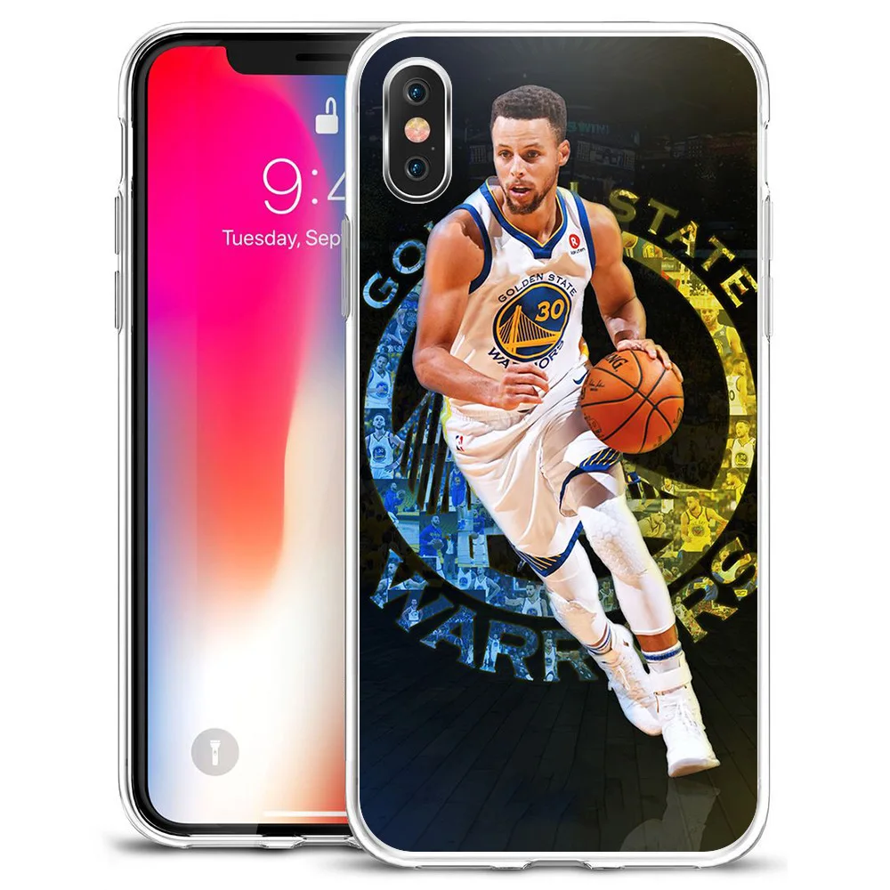 

Applicable to iPhone 12 11 Pro X 7 6 5 6S 8 Plus XR XS Max SE basketball superstar three-point king mobile phone case
