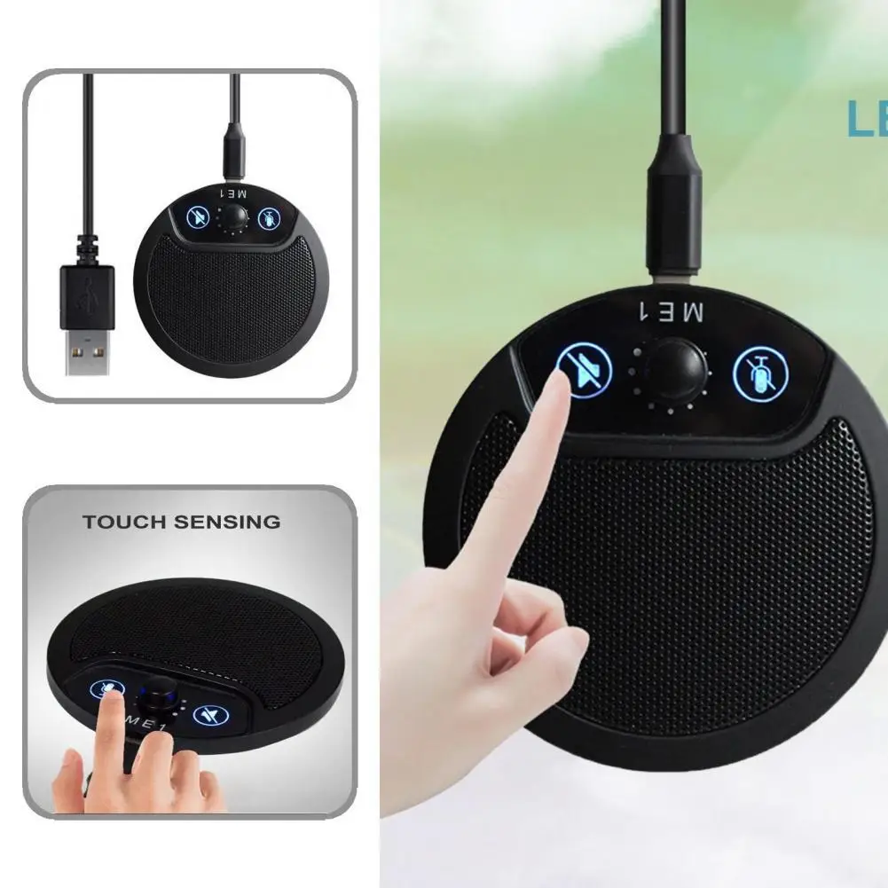 

USB Microphone Useful USB 3.5mm Lossless Condenser PC Microphone Clear Stereo Computer Microphone