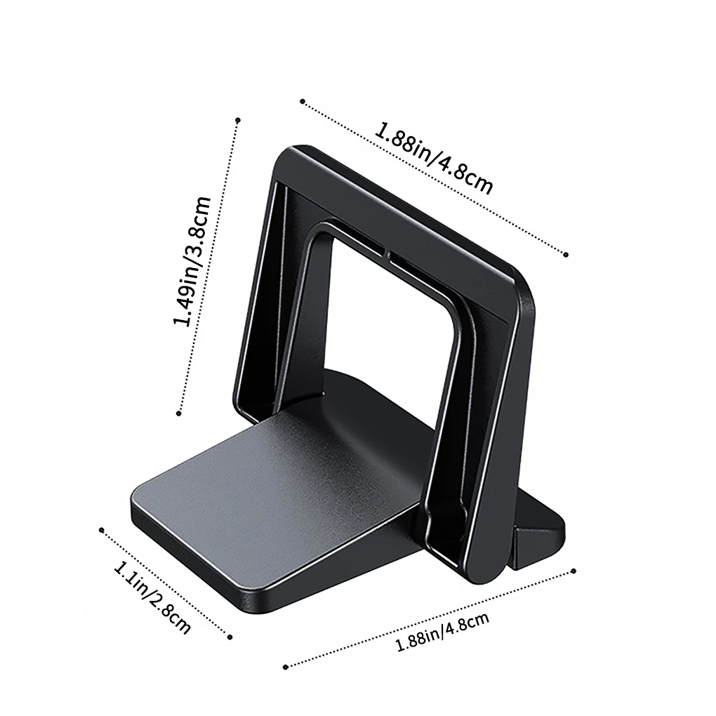 

1 Pair Laptop Holder Notebook Stands Universal Invisible Laptop Stands Plastic Mini Desktop Notebook Holders