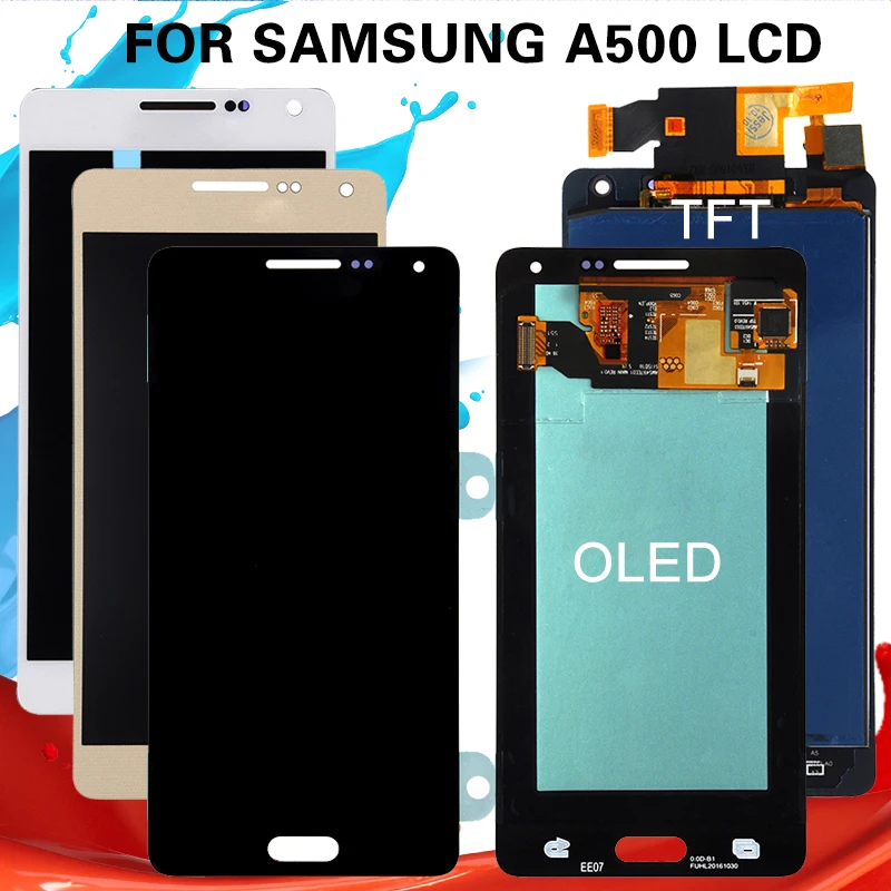 Catteny A500 дисплей для Samsung Galaxy A5 2015 ЖК-дисплей с сенсорным экраном дигитайзер в сборе