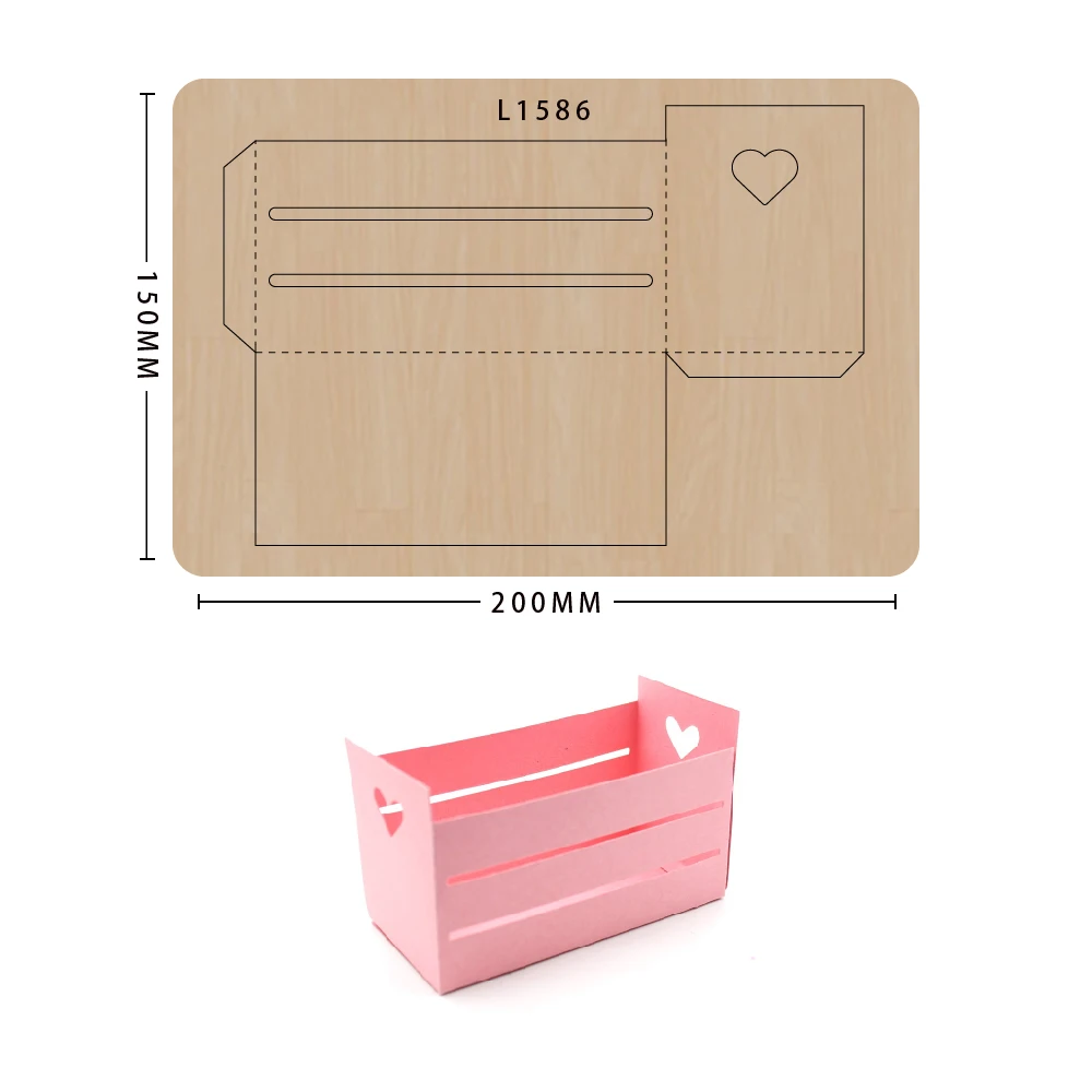 Деревянные Вырубные штампы декоративные принадлежности шаблон новый дизайн