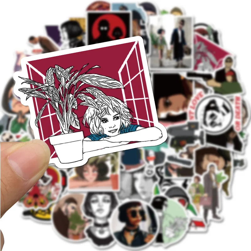 Ranlocte R893 50 шт./компл. оригинальные Значки из популярного фильма наклейки для ПК