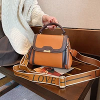 new designer all match handbags solid color portable messenger bag small square bag shoulder messenger womens bag handbag