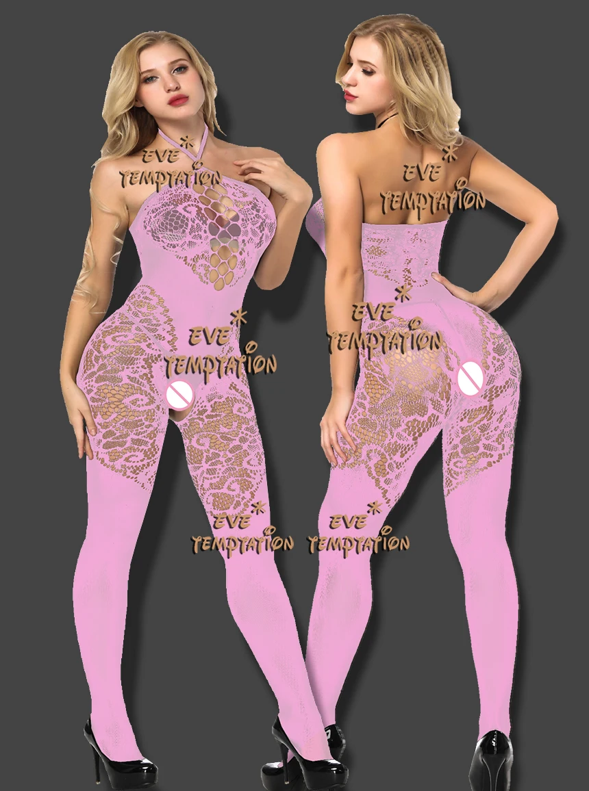 Женское нижнее белье сексуальная пижама комбидресс сетчатый боди с цветочным