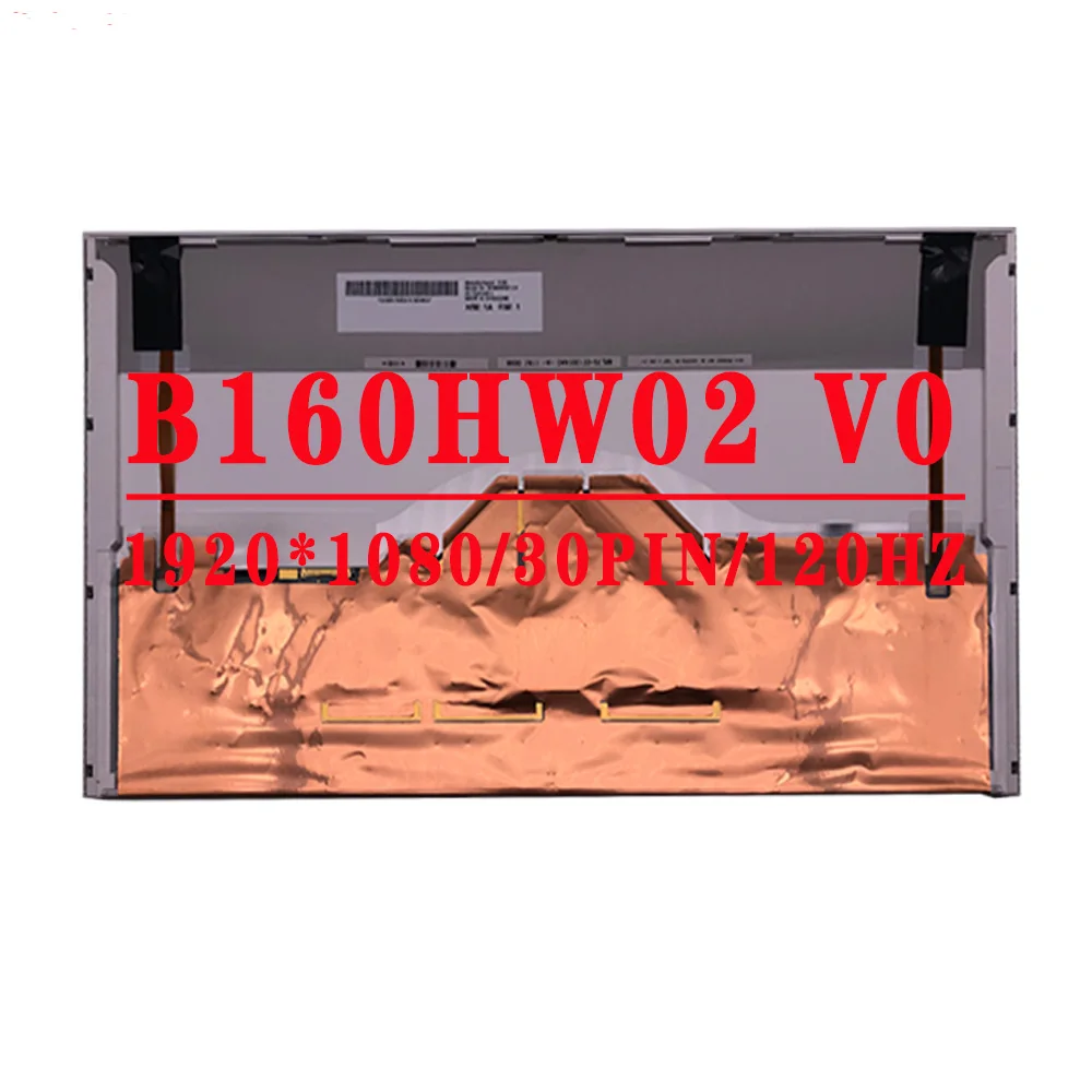B160HW02 V.0 V0 16.0 inch 1920*1080TN FHD 30PINS EDP 82% NTSC 120Hz Original 3D LCD Screen For SONY VAIO VPCF215 F22 Brand New - купить по