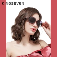 kingseven 2021 womens sun glasses elegant polarized sunglasses for women gradient luxury oculos ladies shades female uv400