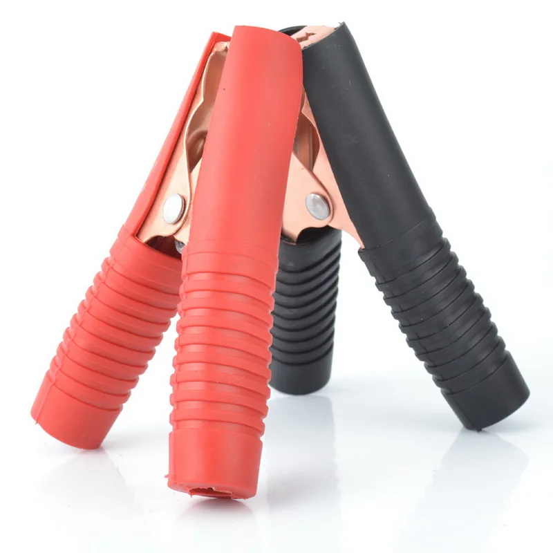 Черная красная а оболочка для автомобиля зажим автомобильного аккумулятора 2 шт.