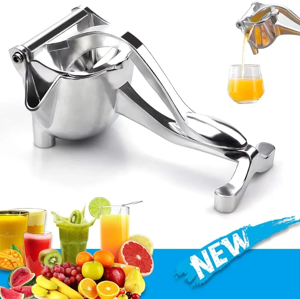 

Aluminum Alloy Manual Juice Squeezer Hand Pressure Juicer Pomegranate Orange Lemon Sugar Cane Juice Kitchen Fruit Tool