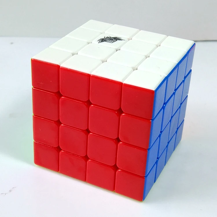 Мини куб циклонный для мальчиков G4 Feiteng 4x4x4 магический без наклеек скоростной 57 мм