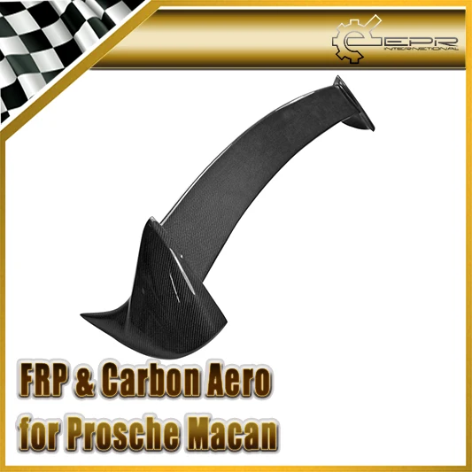 Стайлинг автомобиля для Porsche Macan спойлер на крышу из углеродного волокна крыло