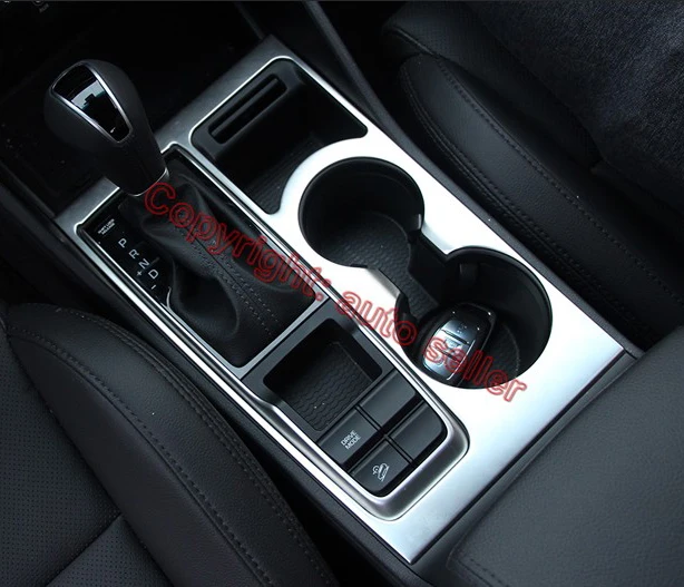 

For Hyundai Tucson 2016-2018 Stainless Steel Interior Cup Drink Holder Cover Trim Bezel Frame Molding Garnish