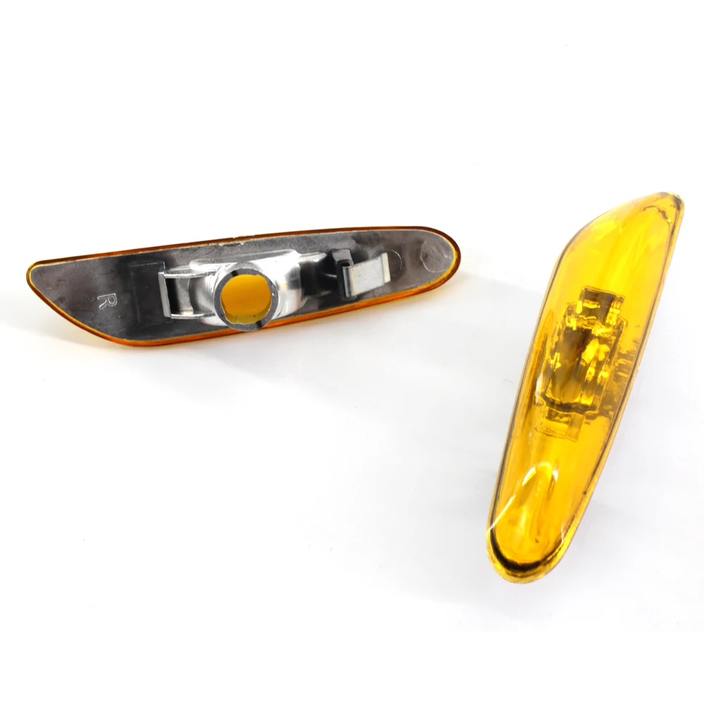 

2X/Set Fit for 02-05 BMW E46 325i 330i 4-Door SIDE MARKER LIGHT AMBER
