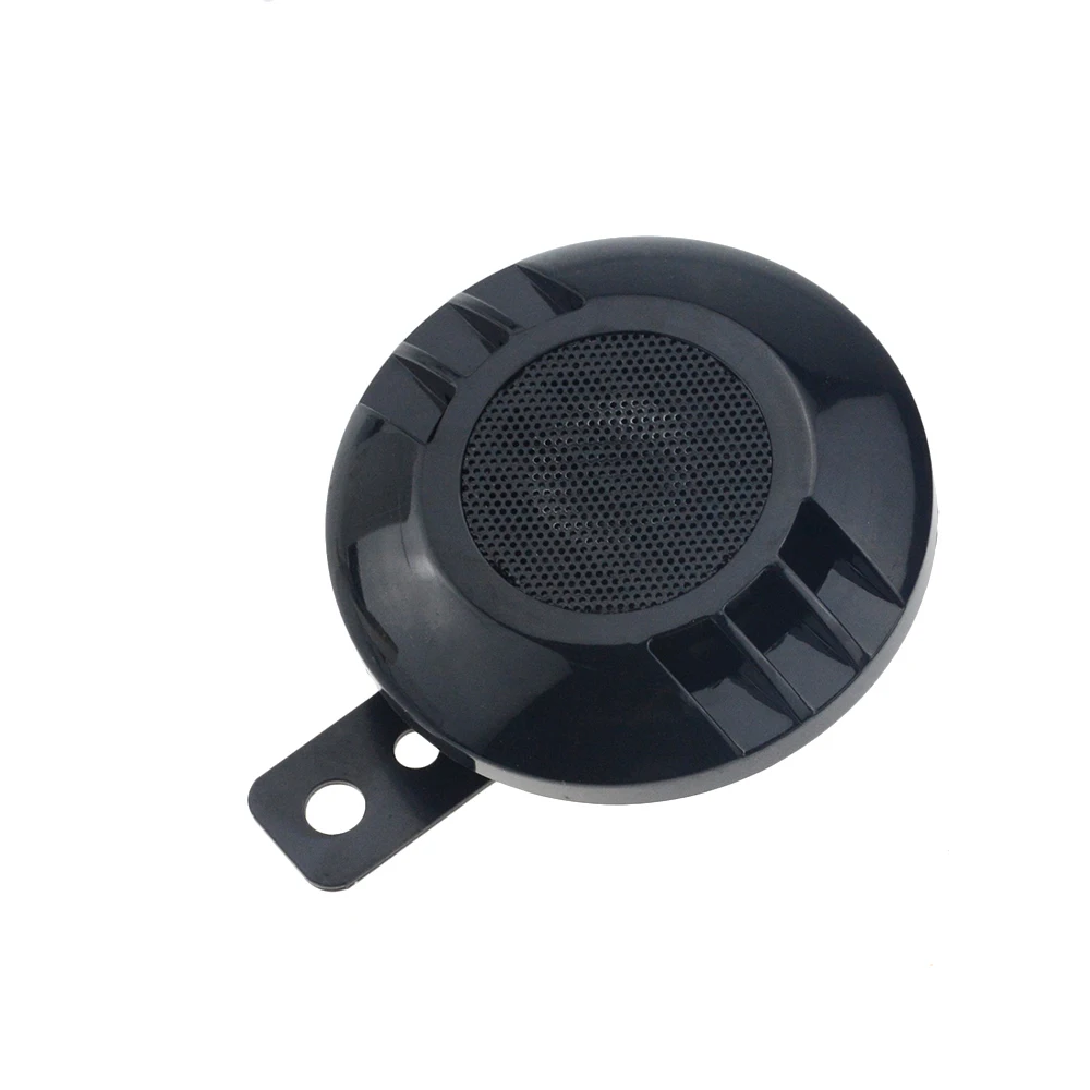 12V Водонепроницаемый клаксон мотоцикла черный Moto Громкая труба 110dB мопед байк
