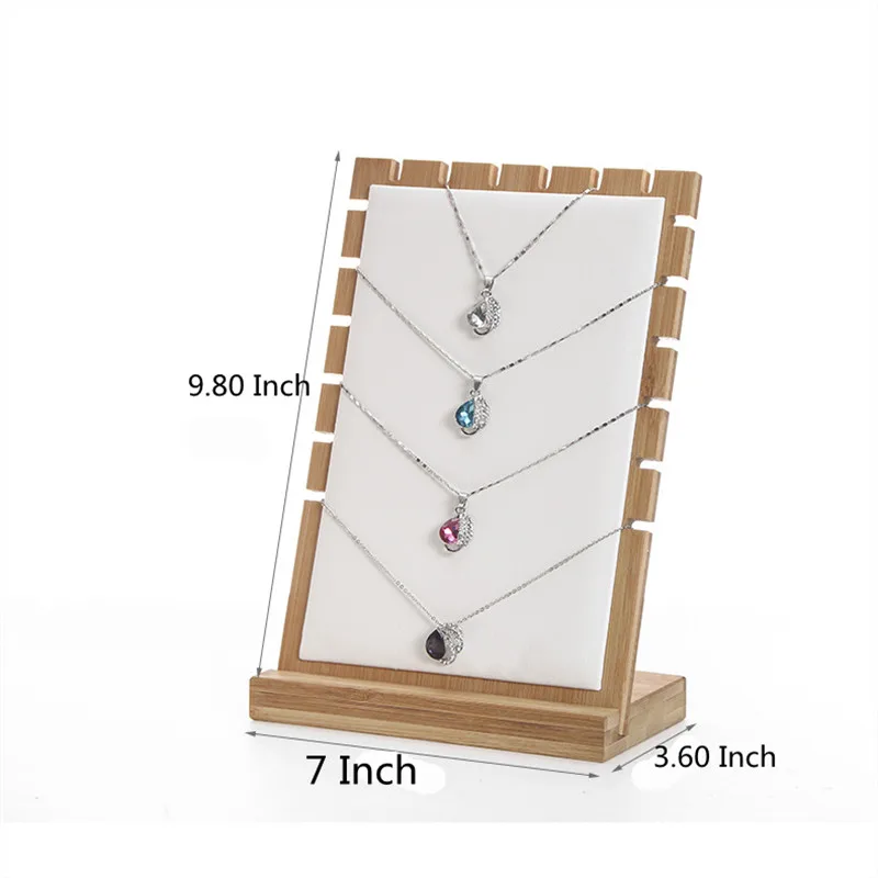 Бамбуковая креативная Подвеска для ювелирных изделий из искусственной кожи