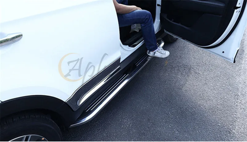 NEW ARRIVAL side step Fit For Toyota RAV4 2019 2020 Platform Running Board Nerf Bar Aluminum Guard | Автомобили и мотоциклы
