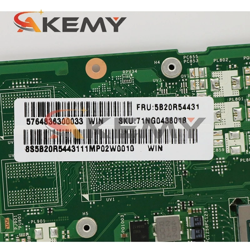 Billig 5B20R54436 LA-F485P Mainboard Für Lenovo V330-14ARR V330-15ARR Laptop Motherboard Mit Ryzen R3-2200U CPU + 4GB RAM