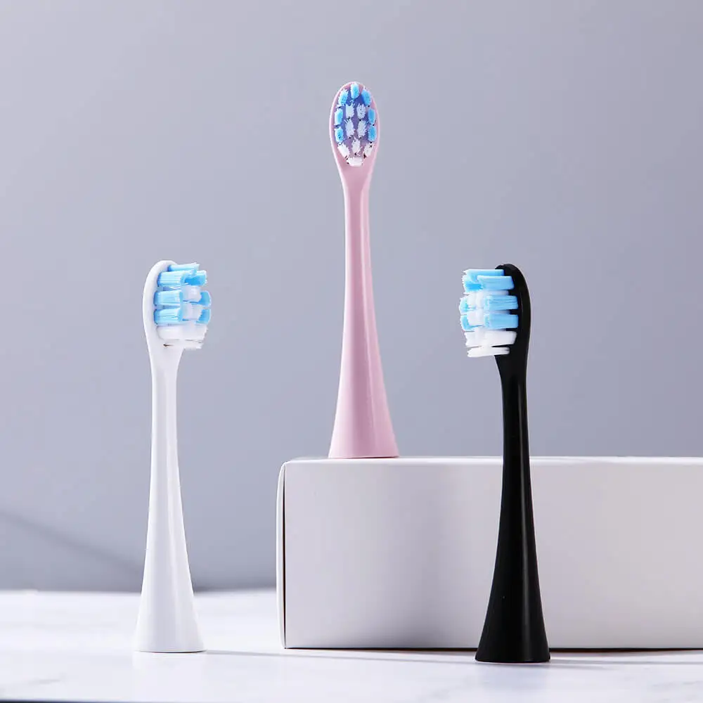 Электрическая зубная щетка для лица с 4 насадками и таймером|Электрические