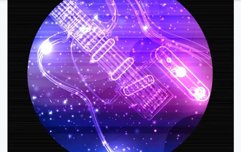 Custom Wallpaper Murals 3D living Room For Walls 3 D Guitar Bar KTV Background Decor Wall Covering | Обустройство дома