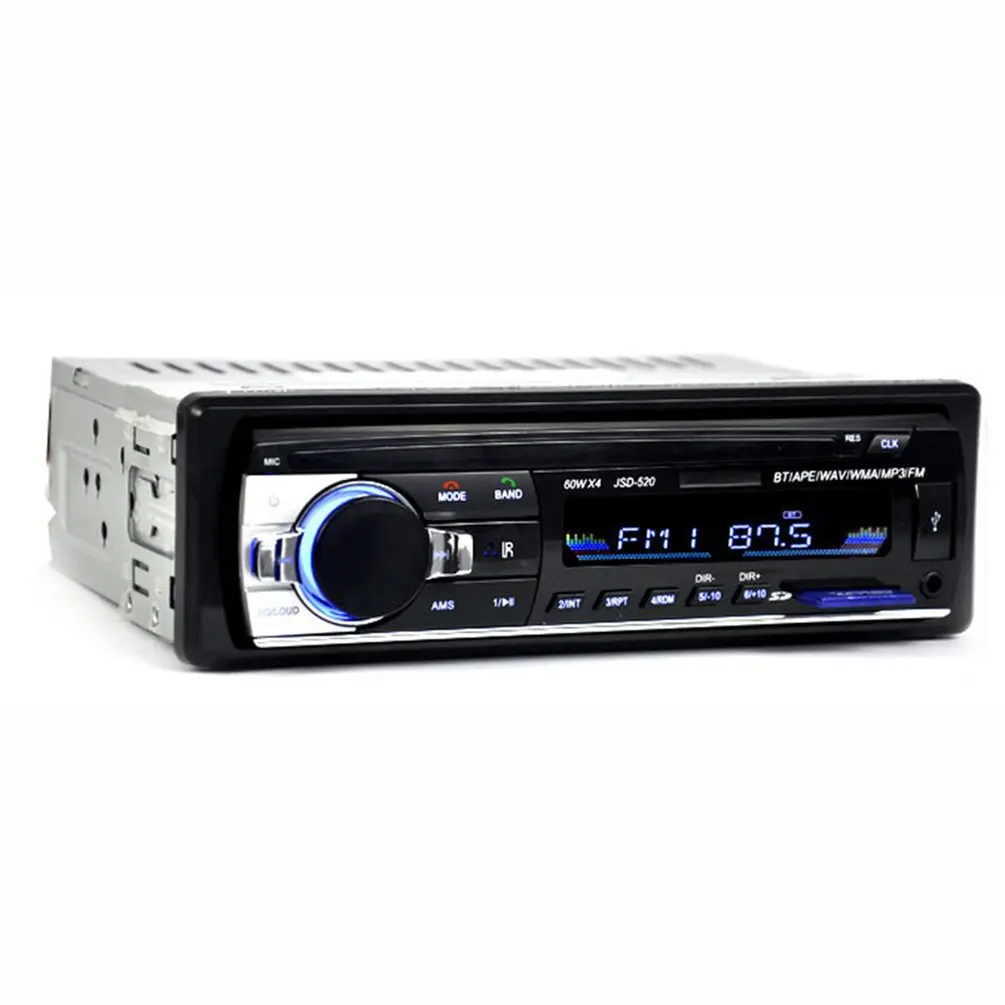 12 В Универсальный Автомобильный MP3 стерео FM AUX вход приемник SD USB MP3 радио плеер в тире блок
